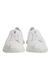 Dolce & Gabbana White Leather Low Top NS1 Sneakers Shoes